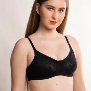 emma black bra